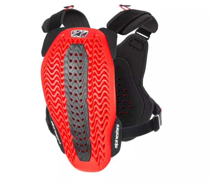 Ochraniacz klatki piersiowej i pleców Alpinestars A-5 Plasma protector black/red/white