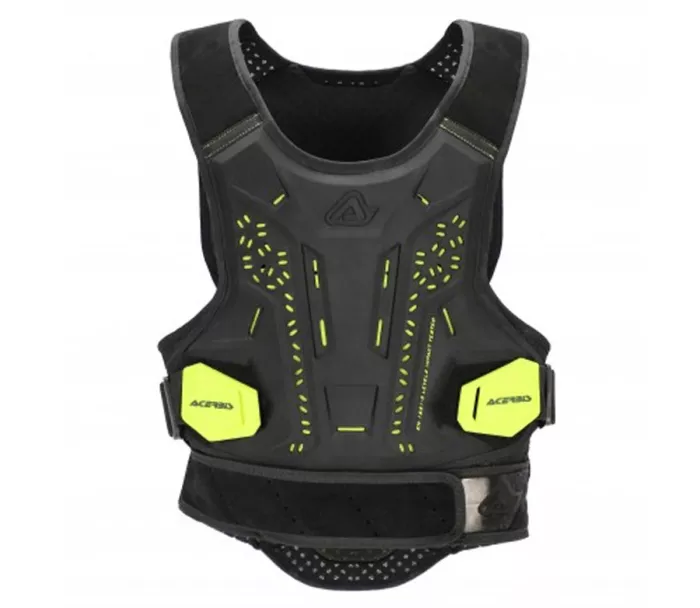 Ochraniacz na klatkę piersiową Acerbis DNA Body Armor czarny / żółty poziom 2