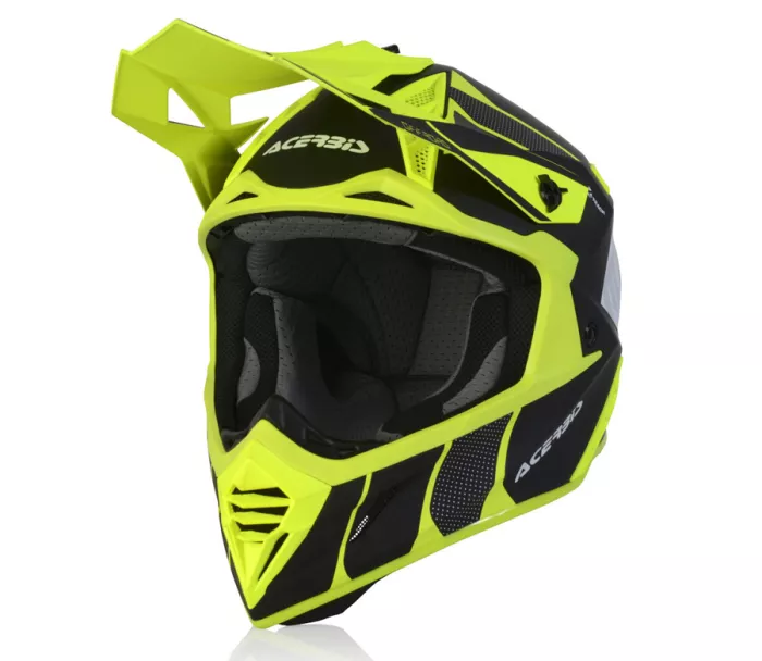 Kask motocrossowy Acerbis X-Track czarny/fluo