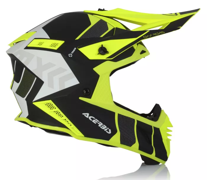 Kask motocrossowy Acerbis X-Track czarny/fluo