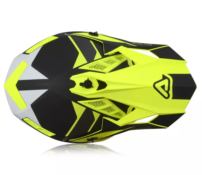 Kask motocrossowy Acerbis X-Track czarny/fluo