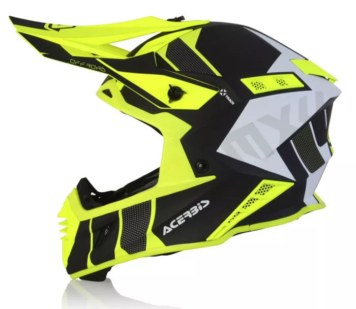 Kask motocrossowy Acerbis X-Track czarny/fluo