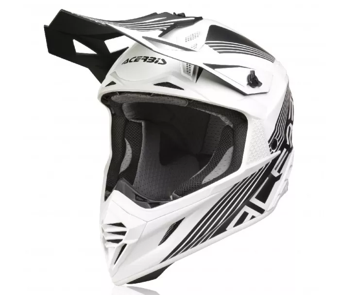 Kask motocrossowy Acerbis X-Track black/white