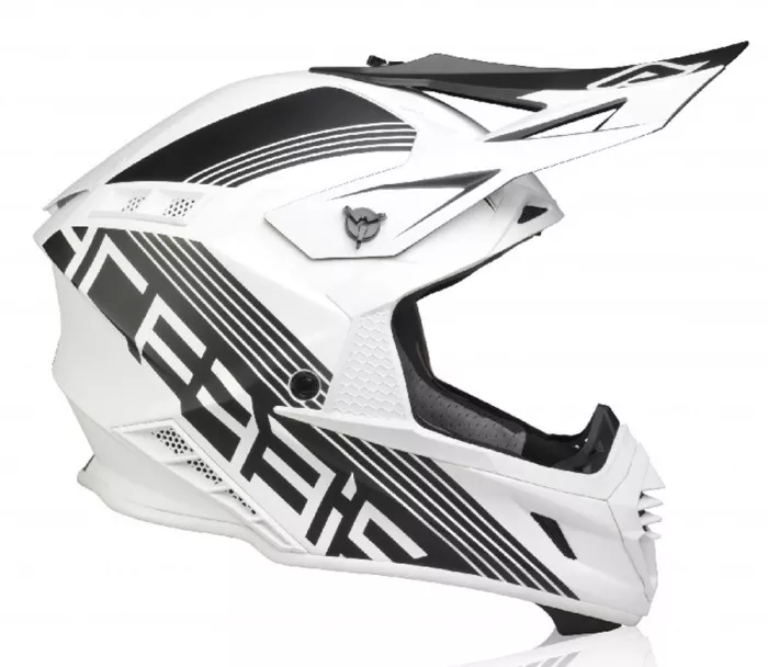 Kask motocrossowy Acerbis X-Track black/white