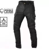 Trilobite Acid Scrambler doublelayer AAA men black jeans vel. 44