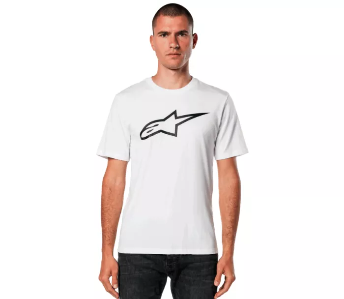 Koszulka męska Alpinestars Agelles 2.0 white/black