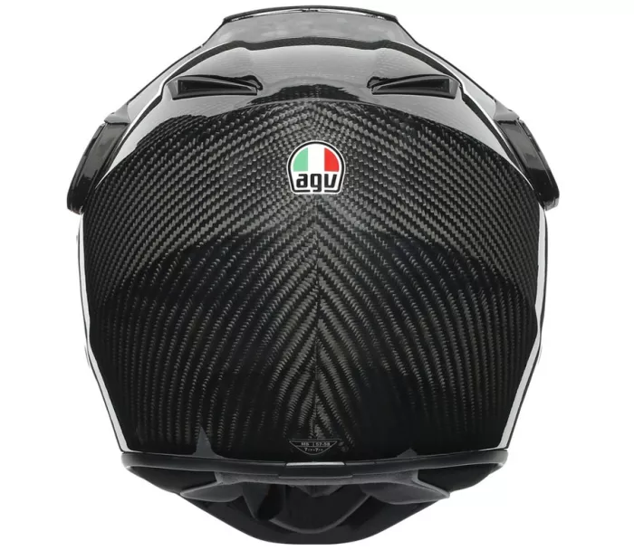 Kask motocyklowy AGV AX9 E2205 SOLID MPLK GLOSSY CARBON