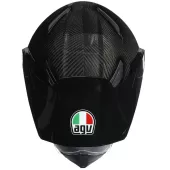 Kask motocyklowy AGV AX9 E2205 SOLID MPLK GLOSSY CARBON