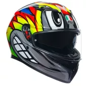 Kask motocyklowy AGV K3 E2206 MPLK BIRDY 2.0 GREY/YELLOW/RED