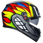 Kask motocyklowy AGV K3 E2206 MPLK BIRDY 2.0 GREY/YELLOW/RED