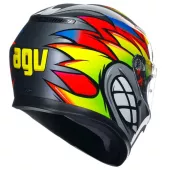 Kask motocyklowy AGV K3 E2206 MPLK BIRDY 2.0 GREY/YELLOW/RED