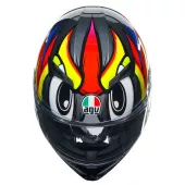 Kask motocyklowy AGV K3 E2206 MPLK BIRDY 2.0 GREY/YELLOW/RED