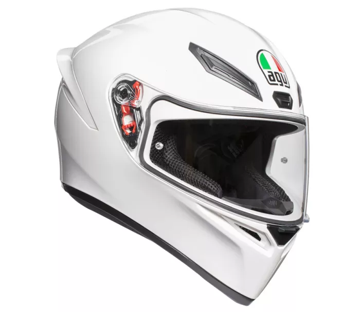 Kask motocyklowy AGV K1 SOLID Biały