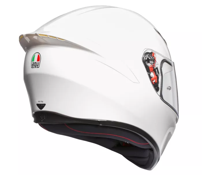 Kask motocyklowy AGV K1 SOLID Biały