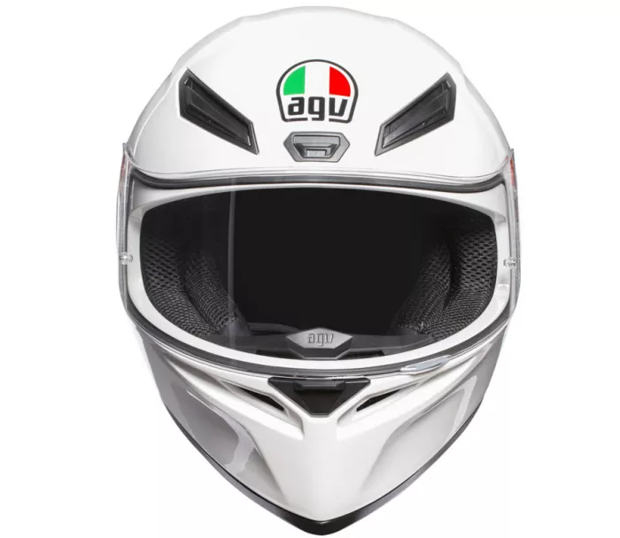 Kask integralny AGV K1S BIAŁY