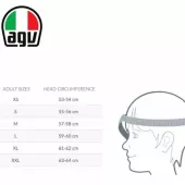 Kask motocyklowy AGV K1S CZARNY