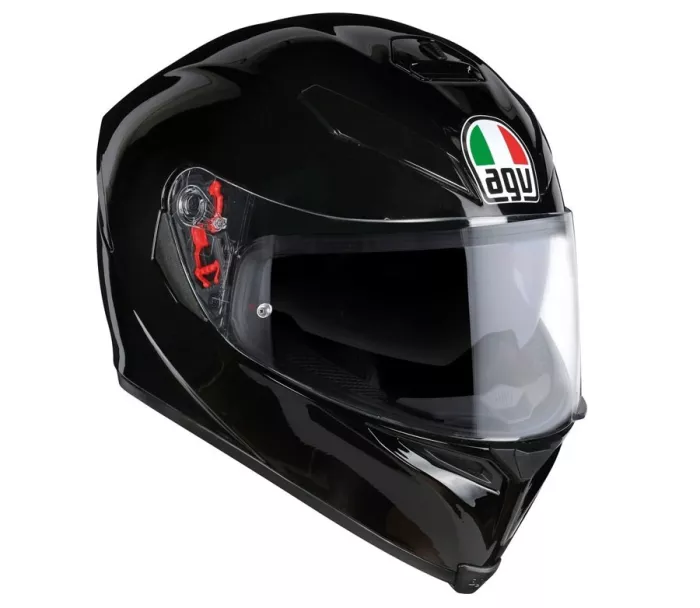 Kask motocyklowy AGV K5 SOLID MPLK Czarny rozmiar XL