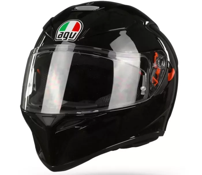 Kask motocyklowy AGV K5 SOLID MPLK Czarny rozmiar XL