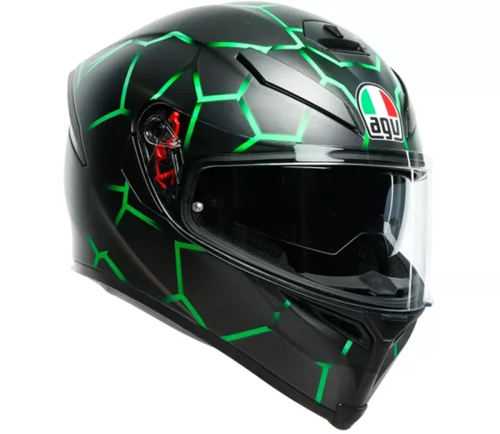 Kask motocyklowy AGV K5 MULTI MPLK VULCANUM GREEN