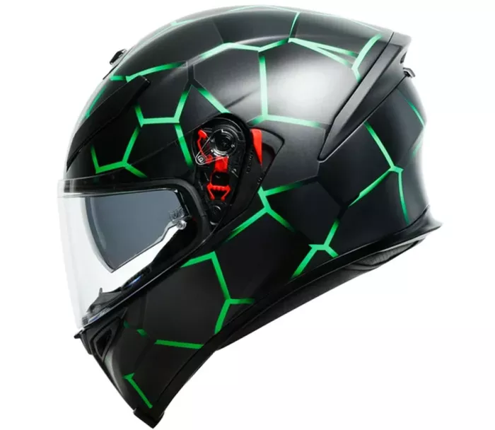 Kask motocyklowy AGV K5 MULTI MPLK VULCANUM GREEN