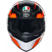 Kask motocyklowy AGV K1S KRIPTON CZARNY/POMARAŃCZOWY