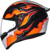 Kask motocyklowy AGV K1S KRIPTON CZARNY/POMARAŃCZOWY