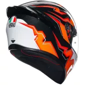 Kask motocyklowy AGV K1S KRIPTON CZARNY/POMARAŃCZOWY