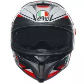 Kask motocyklowy AGV K5S MULTI MPLK PLASMA CZARNY/SZARY/CZERWONY