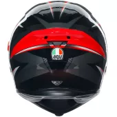 Kask motocyklowy AGV K5S MULTI MPLK PLASMA CZARNY/SZARY/CZERWONY