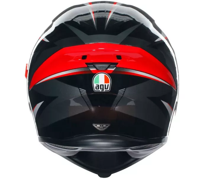 Kask motocyklowy AGV K5S MULTI MPLK PLASMA CZARNY/SZARY/CZERWONY