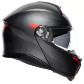 Kask motocyklowy AGV TOURMODULAR MULTI MPLK FREQUENCY MATT GUNMETAL / RED