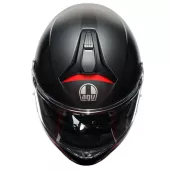 Kask motocyklowy AGV TOURMODULAR MULTI MPLK FREQUENCY MATT GUNMETAL / RED