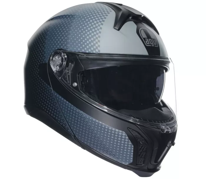 Kask motocyklowy AGV TOURMODULAR MULTI MPLK TEXTURE MATT BLACK/GREY