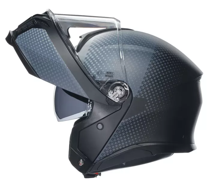 Kask motocyklowy AGV TOURMODULAR MULTI MPLK TEXTURE MATT BLACK/GREY