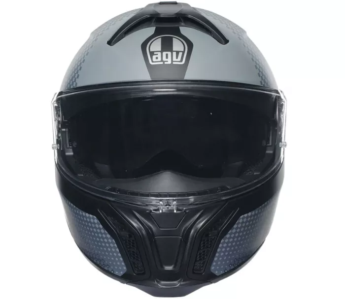 Kask motocyklowy AGV TOURMODULAR MULTI MPLK TEXTURE MATT BLACK/GREY