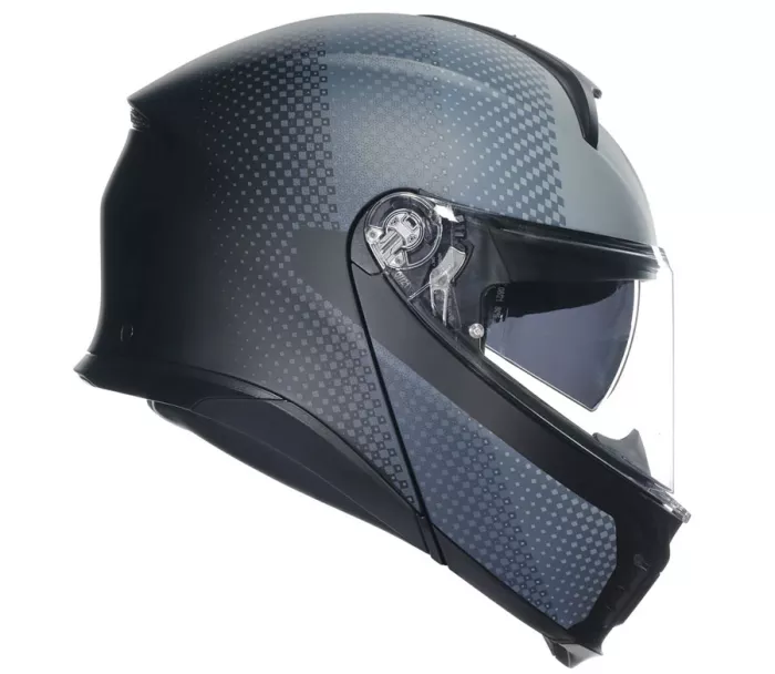 Kask motocyklowy AGV TOURMODULAR MULTI MPLK TEXTURE MATT BLACK/GREY