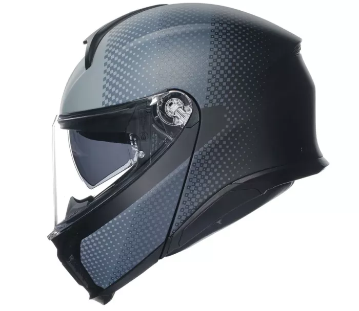 Kask motocyklowy AGV TOURMODULAR MULTI MPLK TEXTURE MATT BLACK/GREY