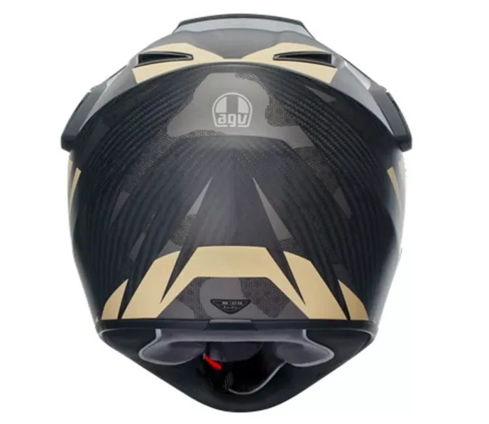 Kask motocyklowy AGV AX9 MPLK E2206 STEPPA MATT CARBON/GREY/SAND