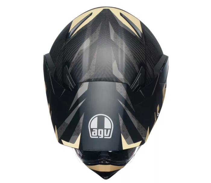 Kask motocyklowy AGV AX9 MPLK E2206 STEPPA MATT CARBON/GREY/SAND