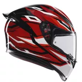 Kask motocyklowy AGV K1 S E2206 LION BLACK/RED/WHITE