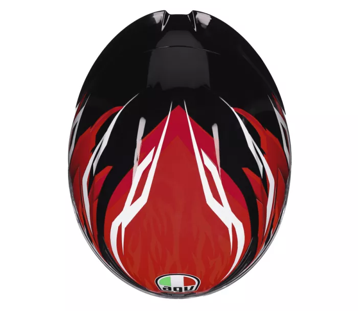 Kask motocyklowy AGV K1 S E2206 LION BLACK/RED/WHITE