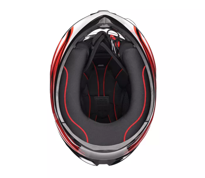 Kask motocyklowy AGV K1 S E2206 LION BLACK/RED/WHITE