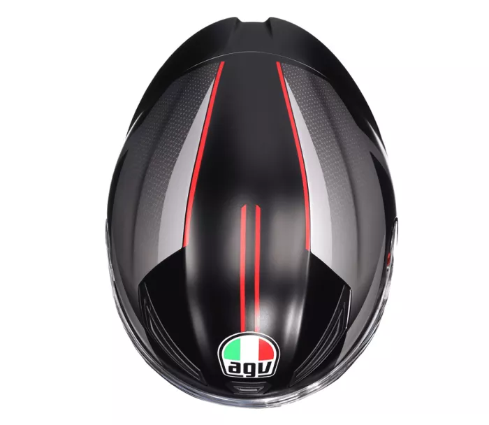 Kask motocyklowy AGV K1 S E2206 LAP MATT BLACK/GREY/RED