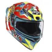 Kask motocyklowy AGV K1 S E2206 ROSSI MUGELLO 1999