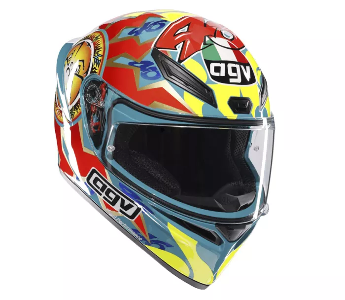 Kask motocyklowy AGV K1 S E2206 ROSSI MUGELLO 1999