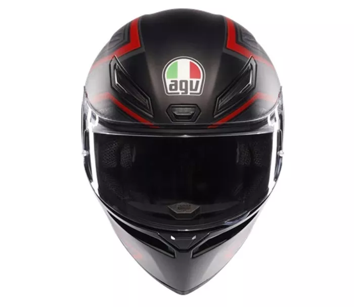 Kask motocyklowy AGV K1 S E2206 SLING MATT BLACK/RED