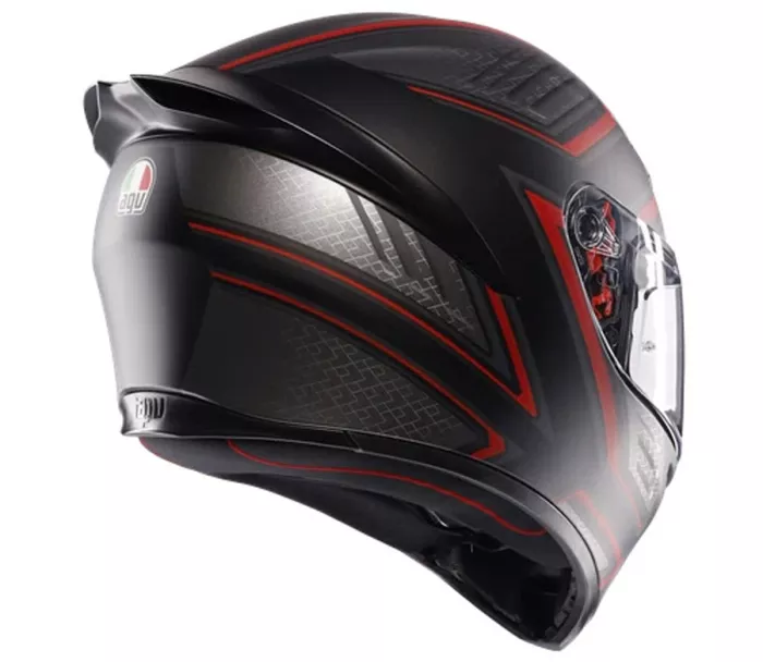 Kask motocyklowy AGV K1 S E2206 SLING MATT BLACK/RED