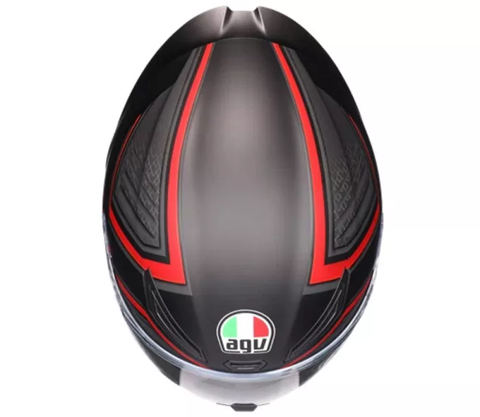 Kask motocyklowy AGV K1 S E2206 SLING MATT BLACK/RED