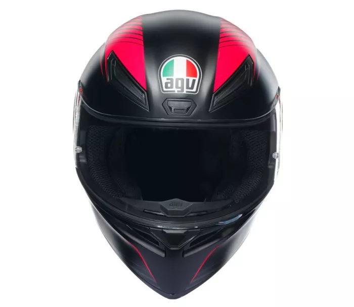 Kask motocyklowy AGV K1 S E2206 WARMUP BLACK/PINK