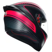 Kask motocyklowy AGV K1 S E2206 WARMUP BLACK/PINK